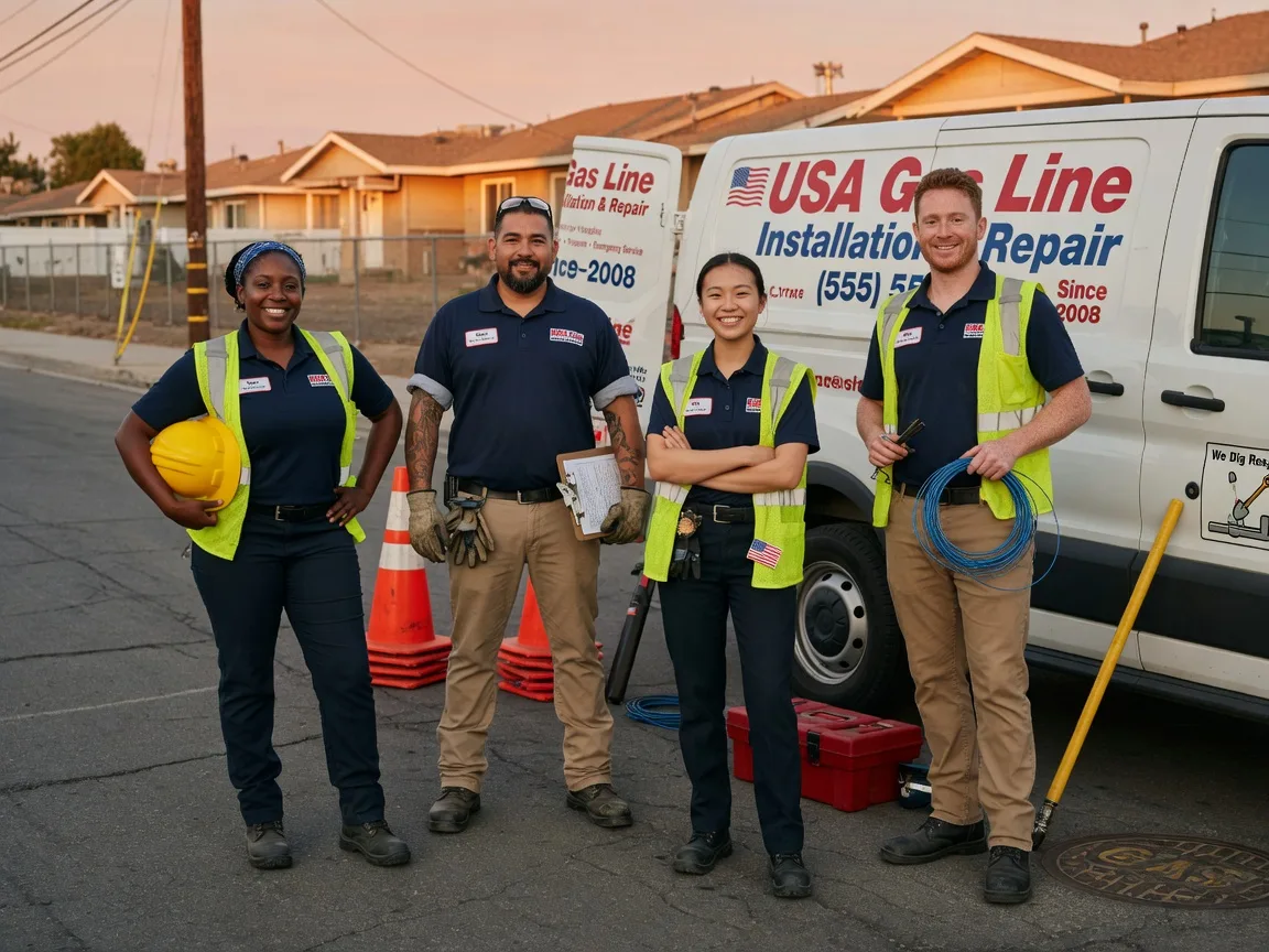 Gas Line Installation company in Arnolds Park, IA